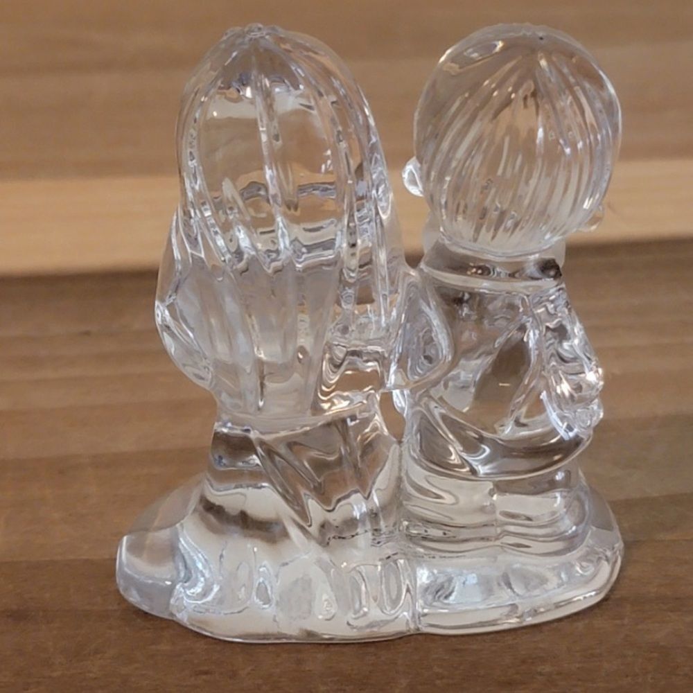 VTG, Enesco Precious Moments Bride & Groom & Lord Bless You & Keep